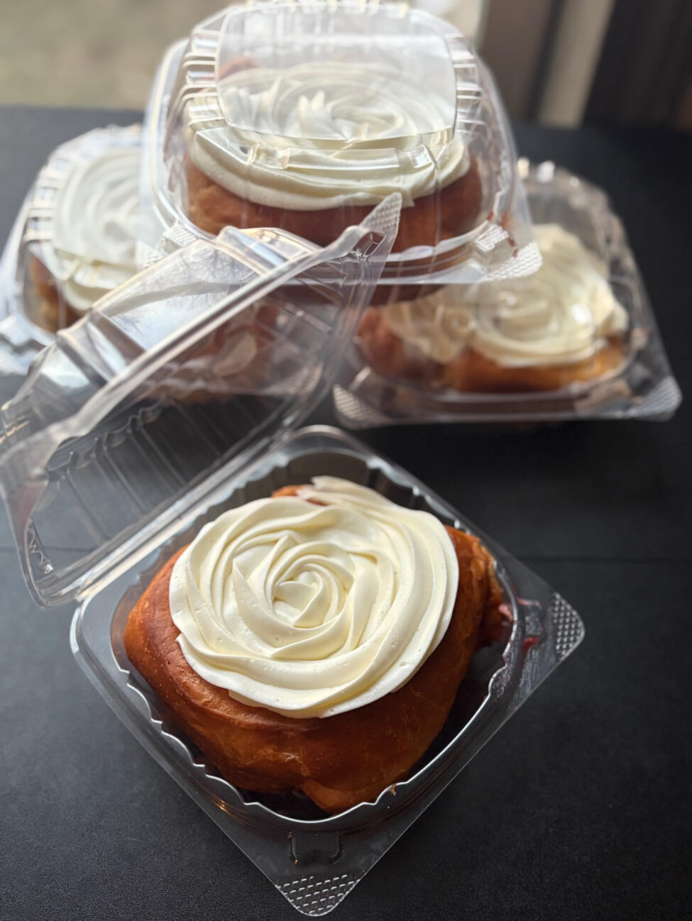 Traditional cinnamon roll